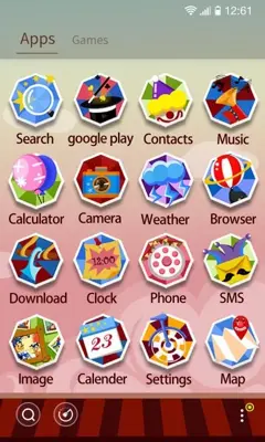 fantasycircus GO THEME android App screenshot 1